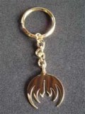 Silver Magma logo keyholder