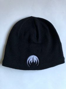 MAGMA beanie embroidered logo white