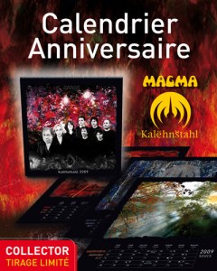 CALENDRIER MAGMA 2009