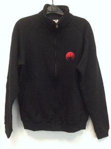 Sweat gilet logo MAGMA broderie rouge