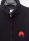 Sweat gilet logo MAGMA broderie rouge